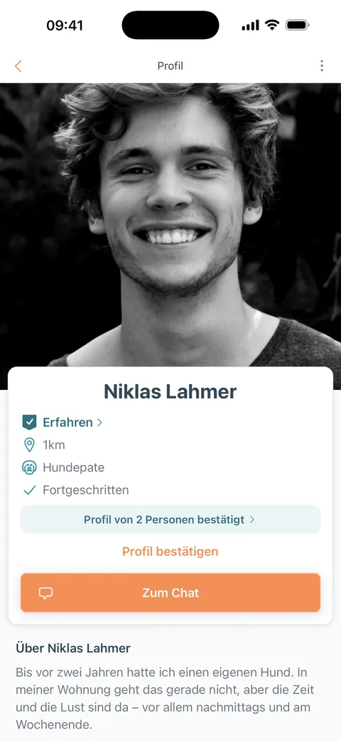 Profil eines Hundepaten, Vertrauensstufe „Etabliert“