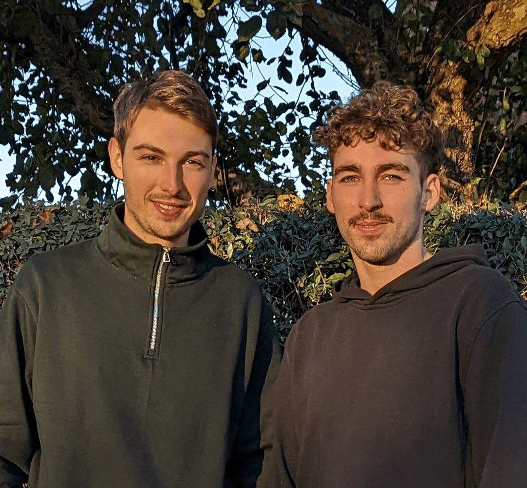 Die Co-Founder der Patzo App: ALexander Weigand & Felix Kox