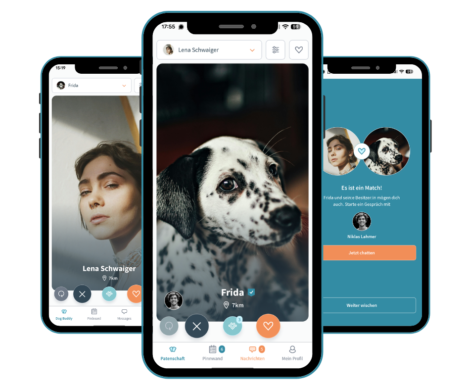 Dogsharing mit der Patzo App