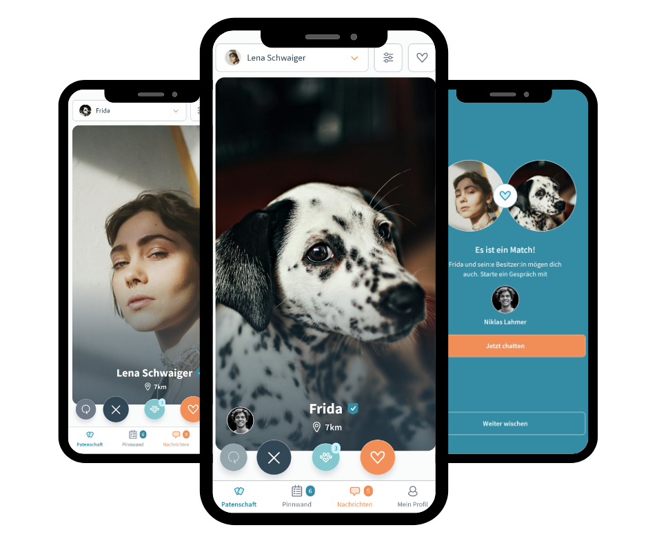Patzo App Hunde Patenschaft Screenshot