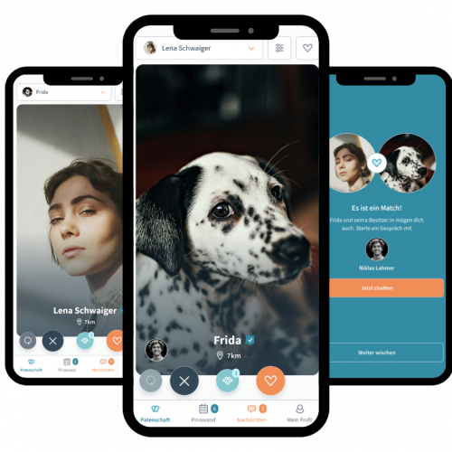 Patzo App Hunde Patenschaft Screenshot